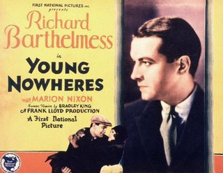 <i>Young Nowheres</i> 1929 film by Frank Lloyd