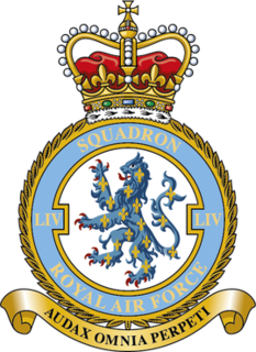 <span class="mw-page-title-main">No. 54 Squadron RAF</span> Flying squadron of the Royal Air Force