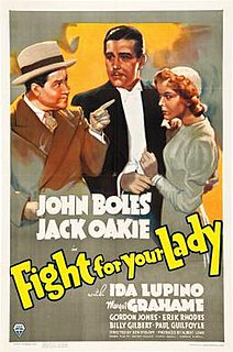 <i>Fight for Your Lady</i> 1937 film by Benjamin Stoloff
