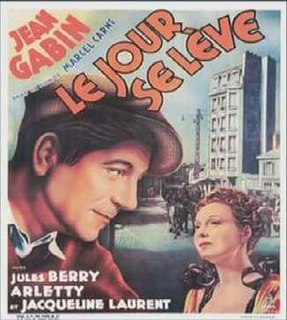 <i>Le jour se lève</i> 1939 French film directed by Marcel Carné