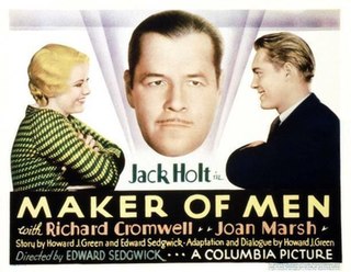 <i>Maker of Men</i> 1931 film