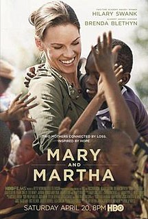 <i>Mary and Martha</i> (film) 2013 film directed by Phillip Noyce