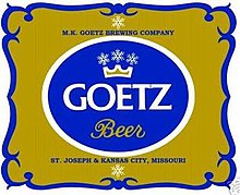 M.K. Goetz Brewing Company logo PearlGoetzLabel.JPG