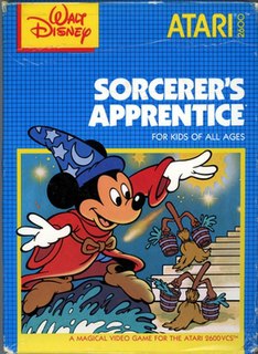 <i>Sorcerers Apprentice</i> (Atari 2600) 1983 video game