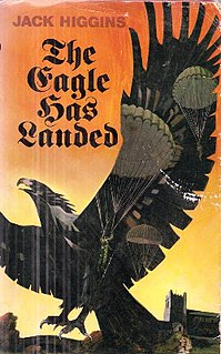 <i>The Eagle Has Landed</i> (novel) Book by Jack Higgins set during World War II