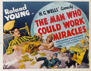 <i>The Man Who Could Work Miracles</i> 1937 film by Lothar Mendes