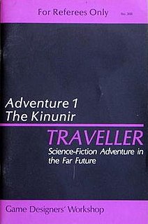 <i>Traveller Adventure 1: The Kinunir</i> Science fiction tabletop role-playing game supplement