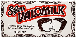 <span class="mw-page-title-main">Valomilk</span> American marshmallow cream filled milk chocolate