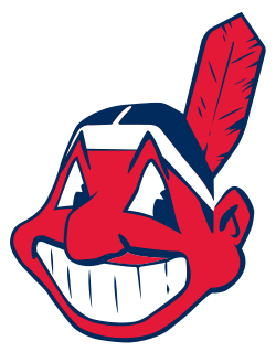 Chief Wahoo Logo formerly used by the Cleveland Indians baseball franchise