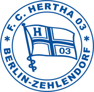 Hertha Zehlendorf association football club from Berlin, Germany