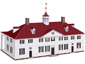 Paper model of Mount Vernon Mountvernon.jpg