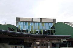 Ringwood Library external polychromatic glazing, Edmond and Corrigan.jpeg