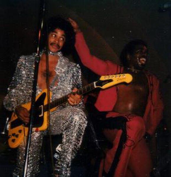 Roger and Zapp performing. Unknown date