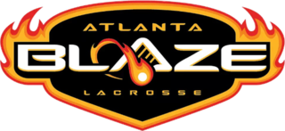 Atlanta Blaze professional mens field lacrosse team based in Kennesaw, Georgia