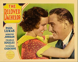 <i>The Beloved Bachelor</i> 1931 film