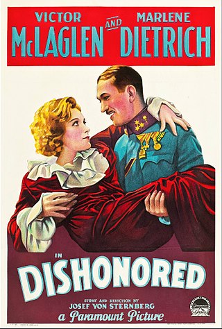 <i>Dishonored</i> (film) 1931 film
