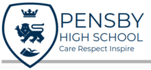 Fair use logo Pensby High School.png