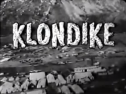 Klondike başlık kartı 1960 TV dizisi. PNG