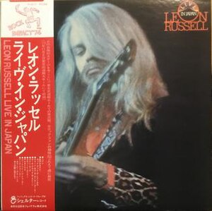 Leon Russell Album Live In Japan