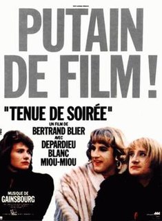 <i>Tenue de soirée</i> 1986 film by Bertrand Blier
