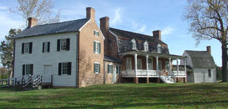 Haberdaventure, the home of Thomas Stone, a signer of the Declaration of Independence, centerpiece of the Thomas Stone National Historic Site. Thomasstonenhs.jpg