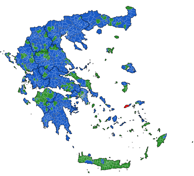 File:2004 Greek legislative election - Municipal Units Results.png