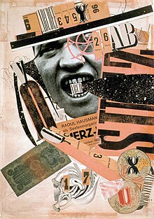 ABCD (Self-portrait) A photomontage from 1923–24