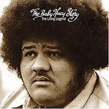 James Ramey pictured on the cover of his posthumous album, The Baby Huey Story: The Living Legend