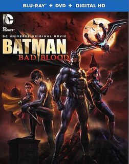 <i>Batman: Bad Blood</i> 2016 animated superhero film directed by Jay Oliva