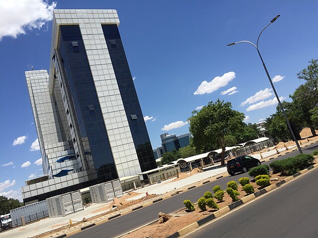 Image: Gaborone Downtown, Botswana