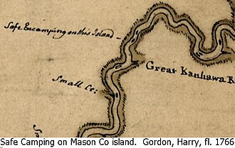 Gordon's 1766 Colonial Patrol Map. Gordon, Harry, fl. 1766.jpg
