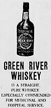 Newspaper ad for Green River Green River Whiskey ad 1914 12 22.jpg