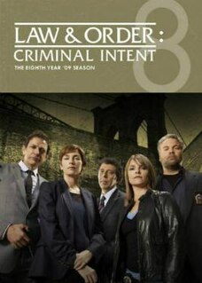 <i>Law & Order: Criminal Intent</i> (season 8) season of television series