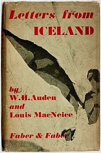 <i>Letters from Iceland</i> 1937 book by W. H. Auden