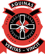 לוגו של מכללת אקווינס, Perth.svg