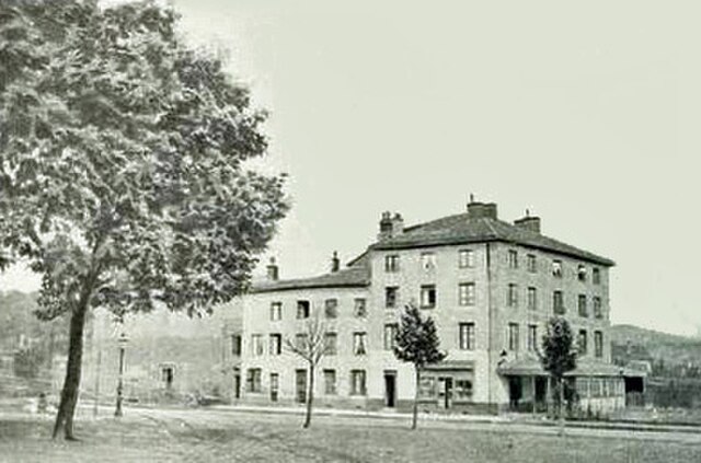 Massenet's birthplace in Montaud, photographed c. 1908
