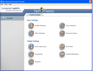 <span class="mw-page-title-main">Net Nanny</span> Content-control software