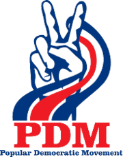 Party logo of Popular Democratic Movement.png
