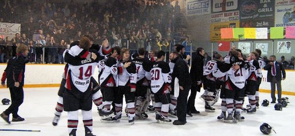 Ghostriders win the 2007 KIJHL Championship