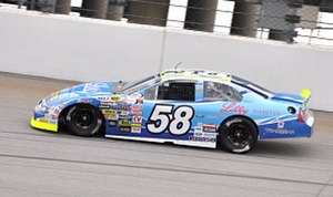 Ryan Reed in the No. 58 at Chicagoland Speedway in 2015