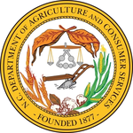 Seal of the North Carolina Department of Agriculture and Consumer Services.webp