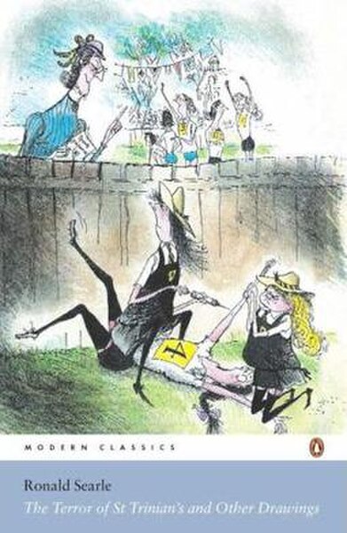 Cover of a modern re-issue of St Trinian's drawings