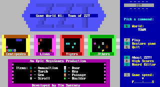 <i>ZZT</i> 1991 video game