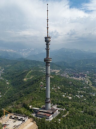 <span class="mw-page-title-main">Almaty Tower</span> Tallest free-standing tubular steel structure in the world