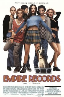 <i>Empire Records</i> 1995 American coming-of-age film directed by Allan Moyle