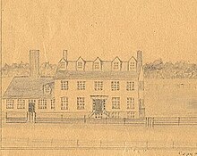 Original building of Maine Wesleyan Seminary with 1836 addition Khs his originalschool.jpg