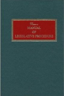<i>Masons Manual of Legislative Procedure</i>