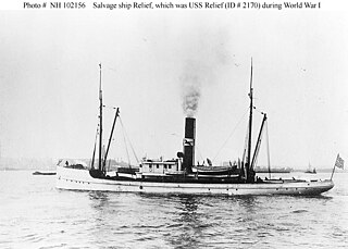 USS <i>Relief</i> (ID-2170) Tugboat of the United States Navy