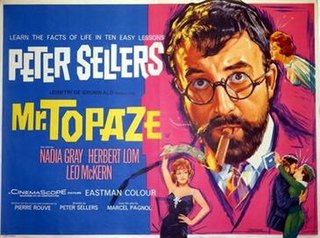 <i>Mr. Topaze</i> 1961 British film by Peter Sellers