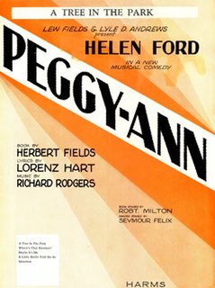 <i>Peggy-Ann</i> musical